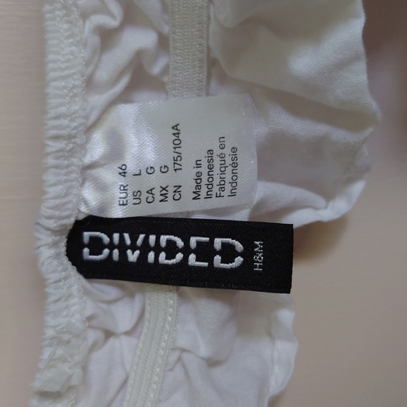 White Ruffle Bra Top - Picture 3 of 3